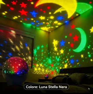 Lampada Notturna Stelle Proiettore