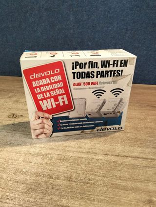 Devolo dLAN 500 WiFi Network Kit PLC Powerline 500 Mbps