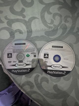Juegos PS2 Spider-Man 2 y Madagascar