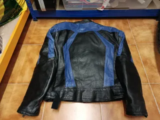 Chaqueta de cuero para moto Talla M