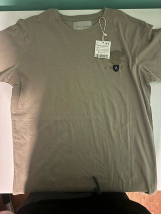 Camiseta ALVARO MORENO verde oliva Talla XS