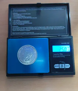 250 Francos Plata (25,07g)