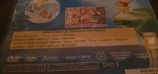 Pack 2 DVDs Winnie de Pooh (Inglés/Español)