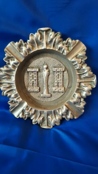 Cinzeiro Antigo Bronze