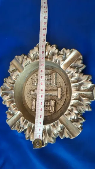 Cinzeiro Antigo Bronze