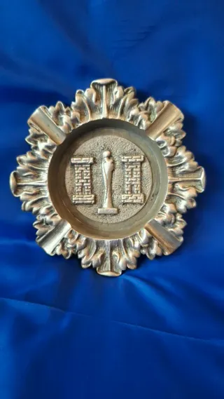 Cinzeiro Antigo Bronze