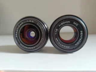 Cámara Praktica BX20 con 2 objetivos