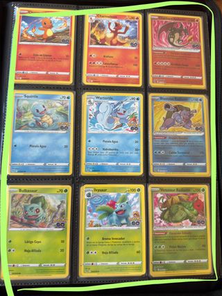 Cartas Pokémon GO