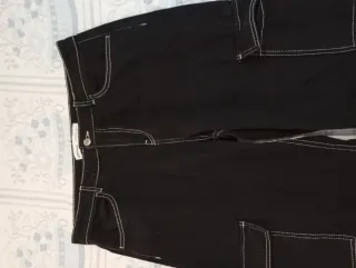 Vaqueros negro Bershka