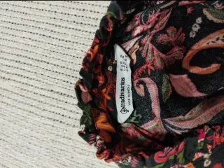 Vestido corto boho Stradivarius  Estampado Paisley