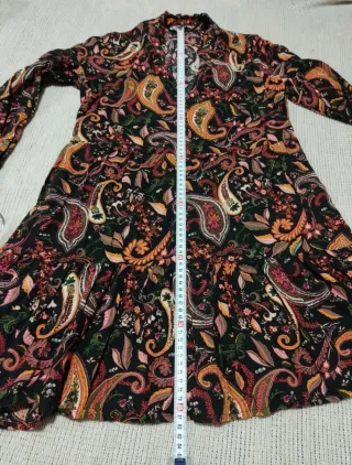 Vestido corto boho Stradivarius  Estampado Paisley