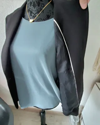 Blazer MEXX Negro Mujer T40/42 Elegante