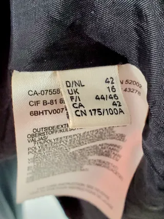 Blazer MEXX Negro Mujer T40/42 Elegante