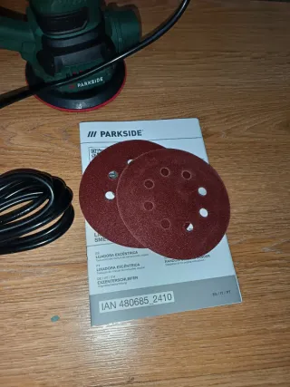 Lijadora excéntrica Parkside NUEVO