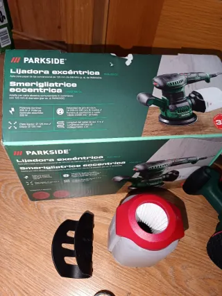 Lijadora excéntrica Parkside NUEVO