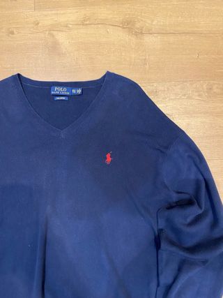 Polo Ralph Lauren Jersey Pima Algodón Azul Marino