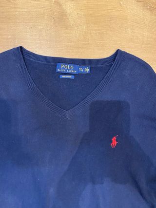 Polo Ralph Lauren Jersey Pima Algodón Azul Marino