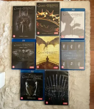 Pack Blu-rayy dvd Juego de Tronos Temporadas