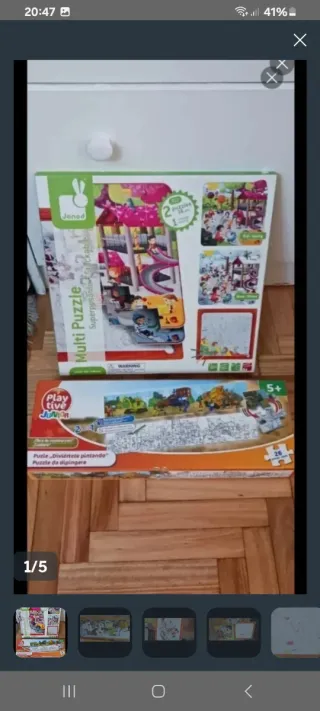 Puzzles Janod y Playtive Junior