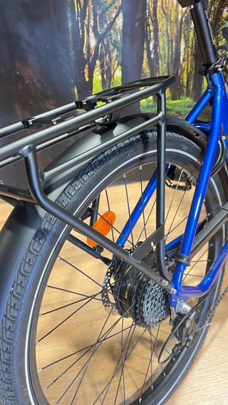 Bicicleta Eléctrica Urbana 26”/28” Azul