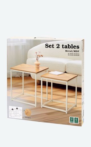 Set di 2 tavoli