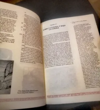 Libro el hobbit anotado