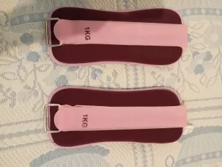 Pesas tobillo/muñeca 1kg