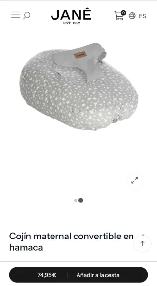 Cojín Maternal Jané Convertible Hamaca