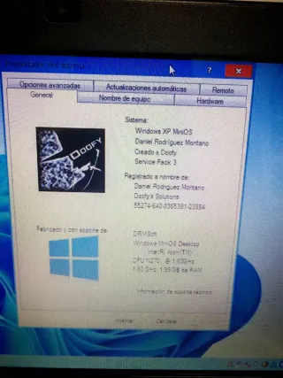 Mini portátil Dell Inspiron 910