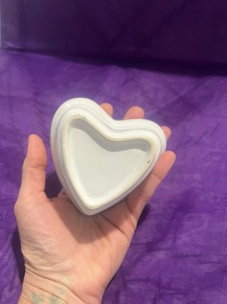 Stampo Cuore Ceramica Bianca