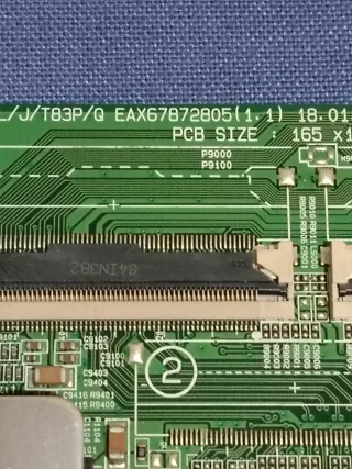 Mainboard EAX67872805(1.1) LG 49UK6300