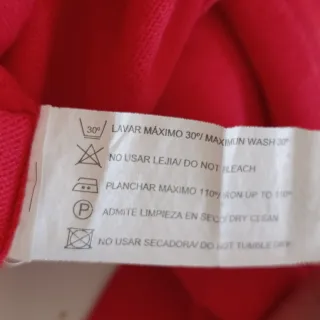 Jersey Alvaro Moreno 100% Algodón Coral Lavable M