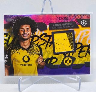 Adeyemi /299 Player-Worn -Dortmund -Topps flagship