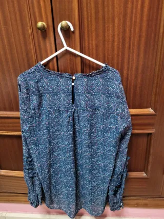 Blusa manga larga floral