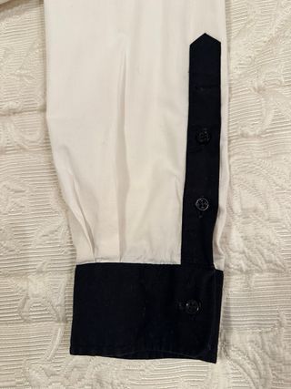 Camisa Zara Blanca y Negra