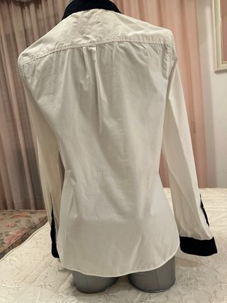 Camisa Zara Blanca y Negra