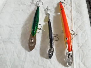 Lote 3 señuelos pesca Rapala