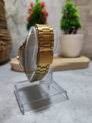 Reloj Casio Dorado Elegante Hombre