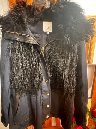 Abrigo Chicajeune Negro Talla L