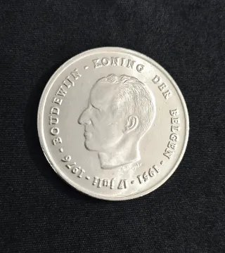 250 Francos Plata (25,09) Baudouin 1951-1991
