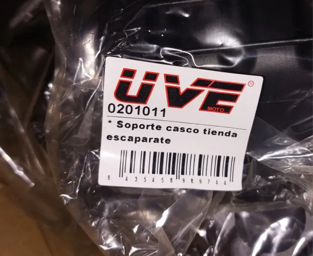 Expositor tienda para cascos de Moto, bicicleta...