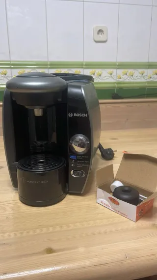 Cafetera Bosch Tassimo + cápsula reutilizable