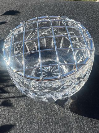 Jarrón Cristal (rose bowl)