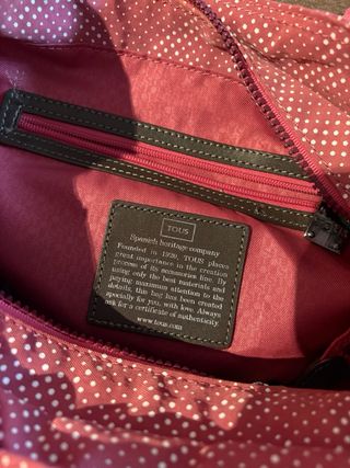 Bolso Tous Rosa Polipiel