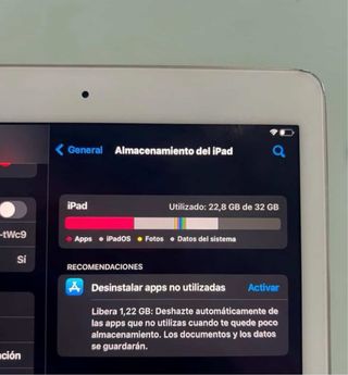 Apple iPad Dorado/Plateado