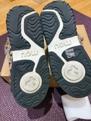 Botas Mou grises y multicolor