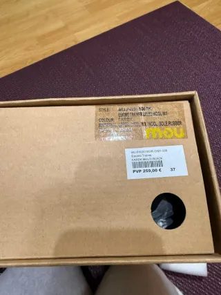 Botas Mou grises y multicolor