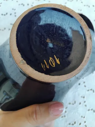 Centrotavola ceramica decorato floreale