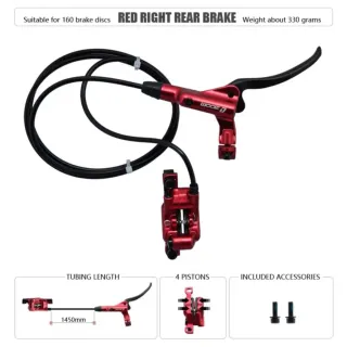 Frenos de disco hidráulicos para bicicleta