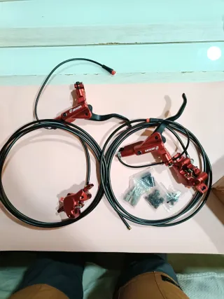 Frenos de disco hidráulicos para bicicleta